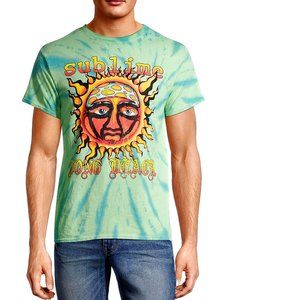 Sublime Long Beach Logo Tie Dye ska punk rock Official T-Shirt M NWT